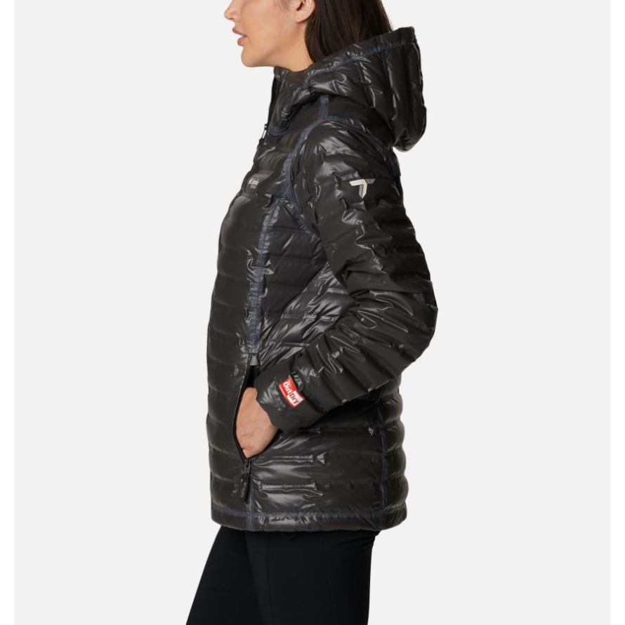 Black Women's OutDry Ex II Gold Omni-Heat Infinity Down Jacket Columbia
