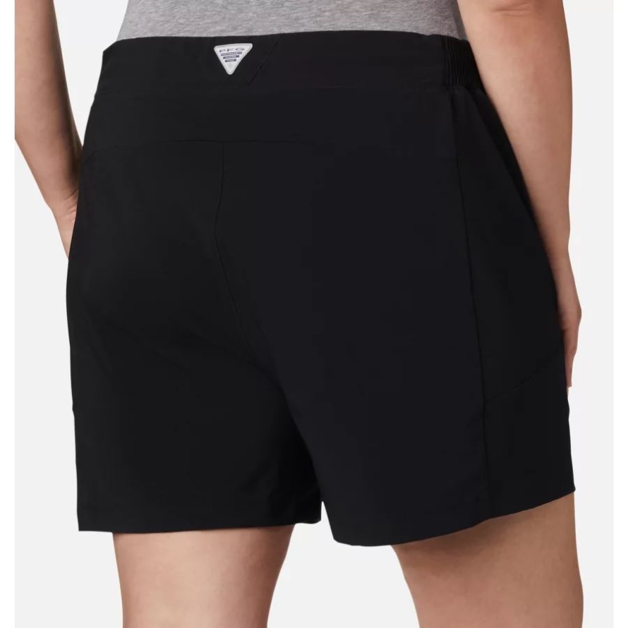 Black Women's PFG Tidal II Shorts Plus Size Columbia