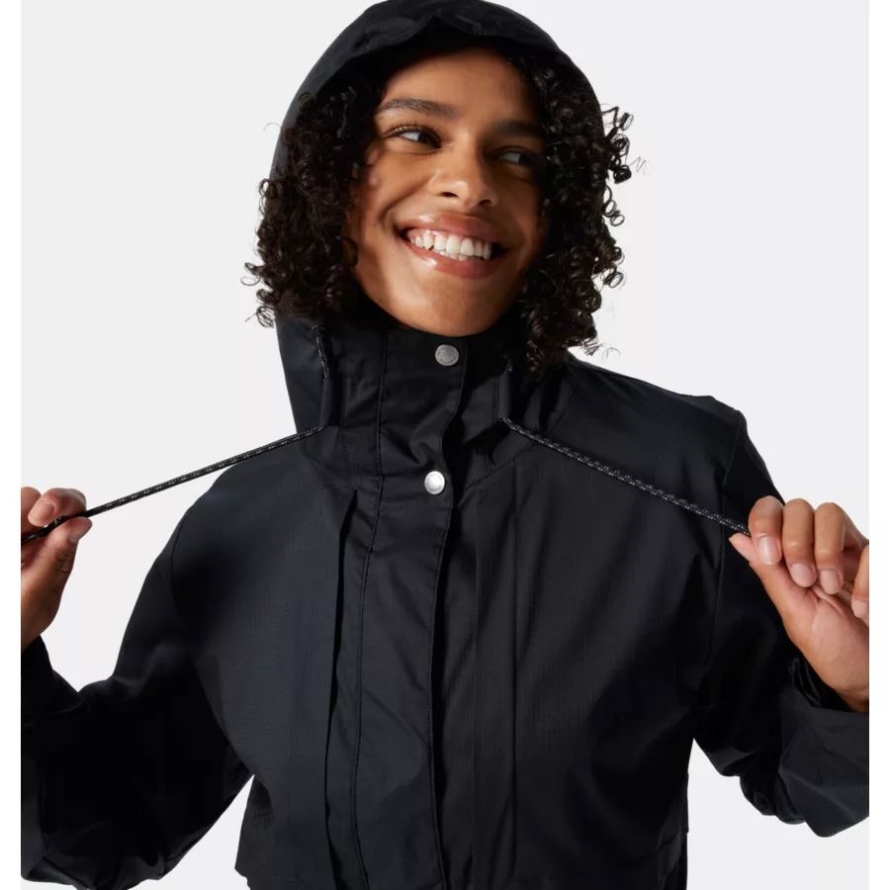 Black Women's Pardon My Trench Rain Jacket Columbia