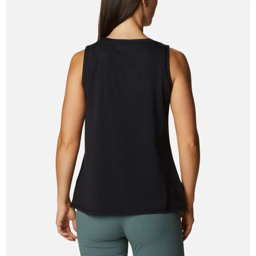 Black Women's Sun Trek Tank Columbia