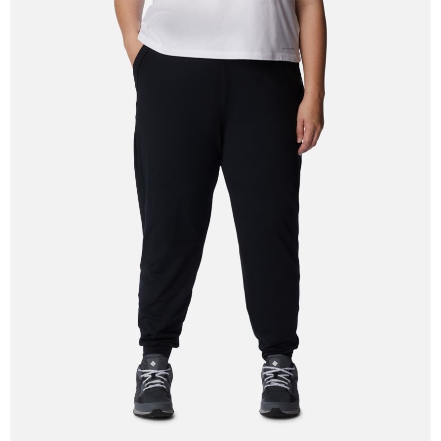 Black Women's Weekend Adventure Joggers Plus Size Columbia