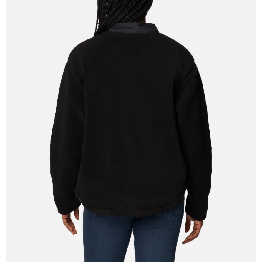 Black Women's West Bend Fleece Shirt Jacket Columbia