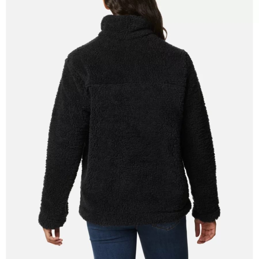 Black Women's Winter Pass Sherpa Full Zip Jacket Columbia