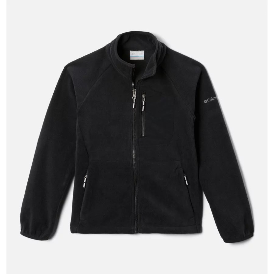 Black Youth Fast Trek III Fleece Jacket Columbia