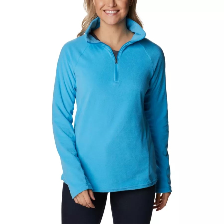 Blue Chill Columbia Women's Glacial IV Half Zip Fleece