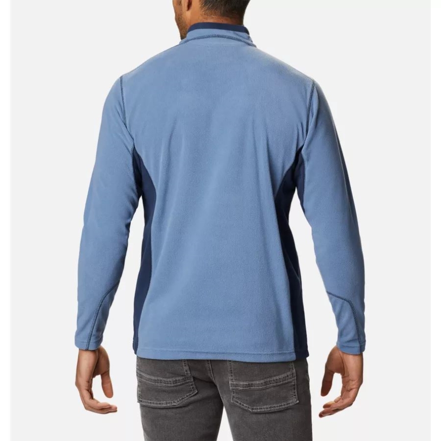 Bluestone/Collegiate Navy Columbia Men's Klamath Range II Half Zip Fleece Pullover