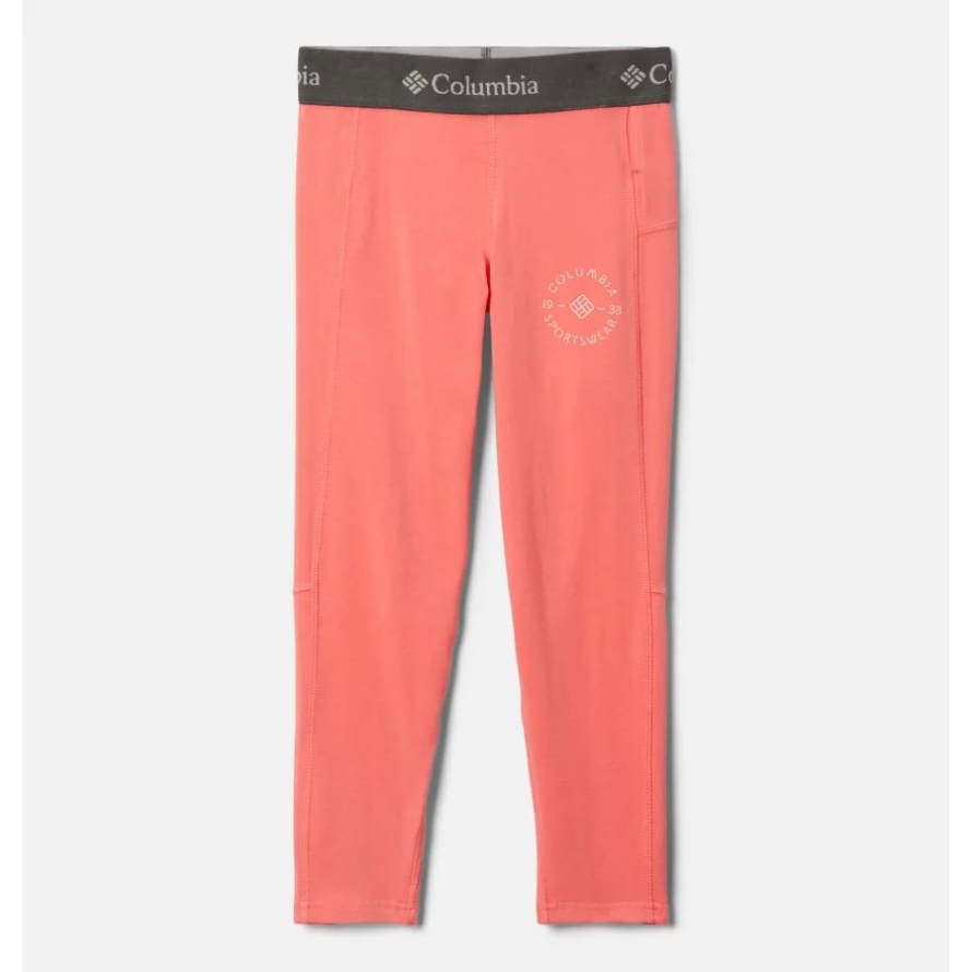 Blush Pink Columbia Girl's Trek Legging