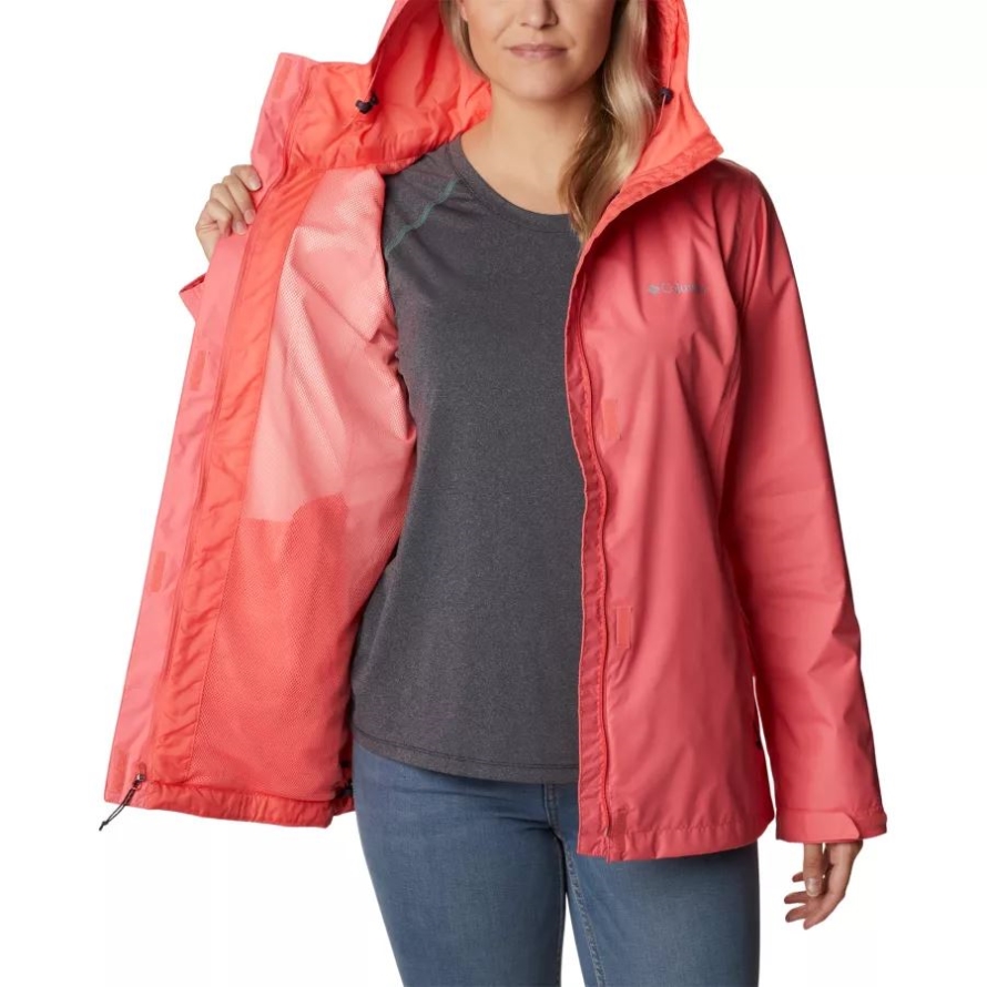 Blush Pink Columbia Women's Arcadia II Rain Jacket