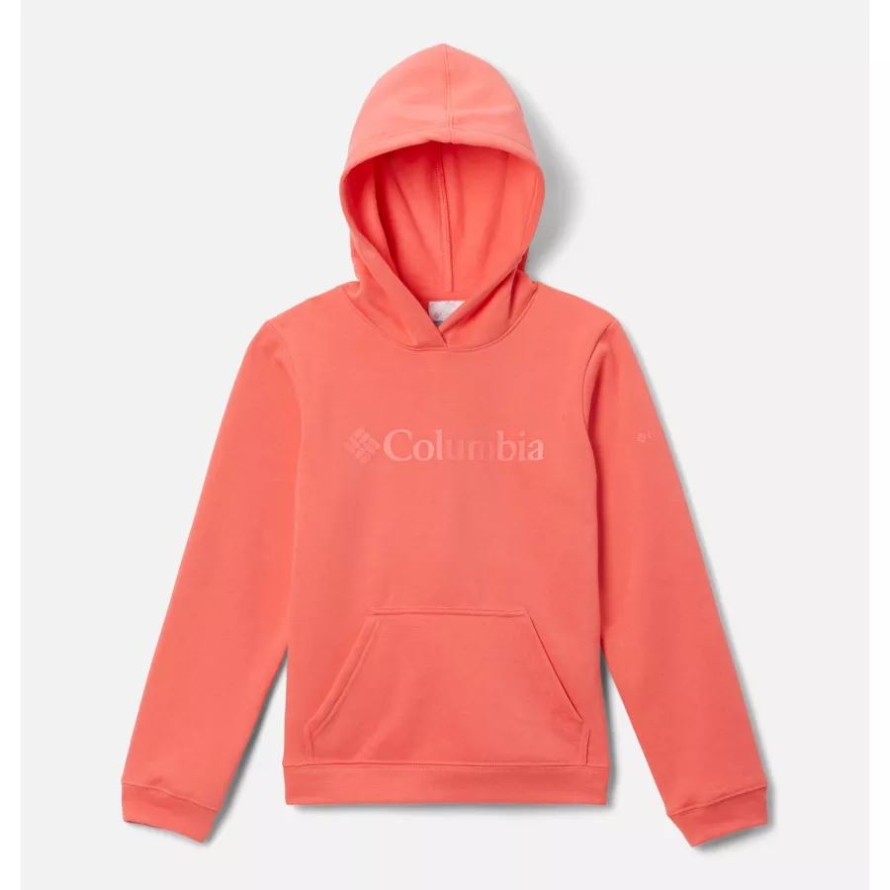 Blush Pink Kids' Columbia Trek Pullover Hoodie Columbia