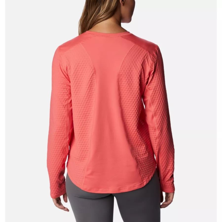 Blush Pink Women's Bliss Ascent Long Sleeve Shirt Columbia