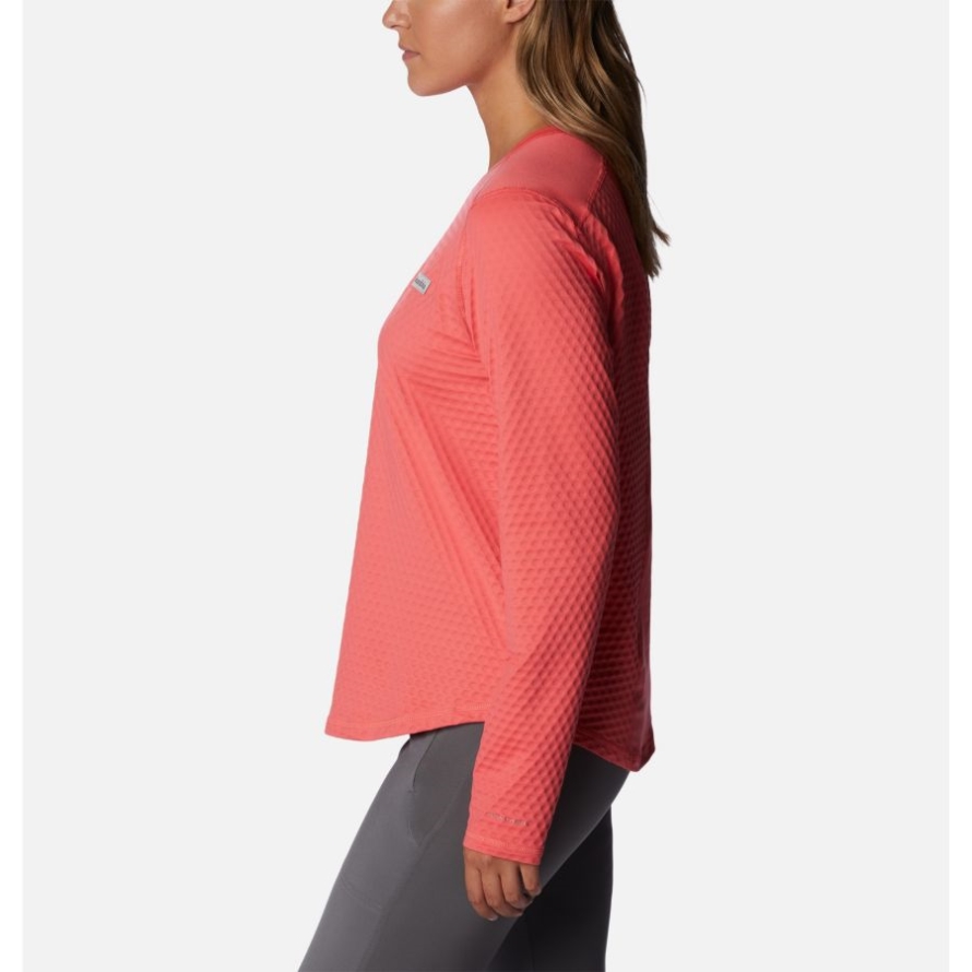 Blush Pink Women's Bliss Ascent Long Sleeve Shirt Columbia