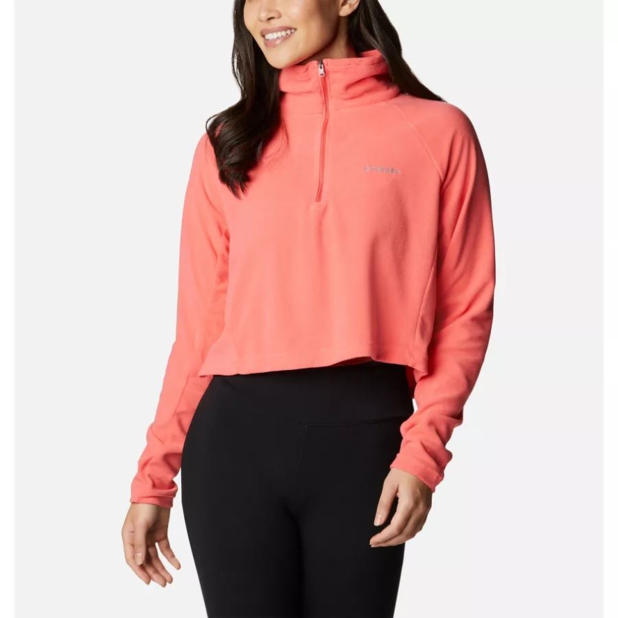 Blush Pink Women's Glacial II Casual Cropped Fleece Columbia