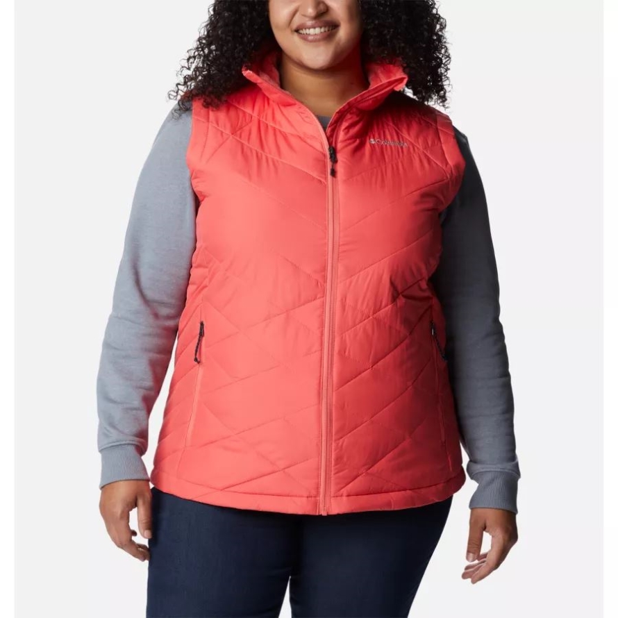 Blush Pink Women's Heavenly Vest Plus Size Columbia