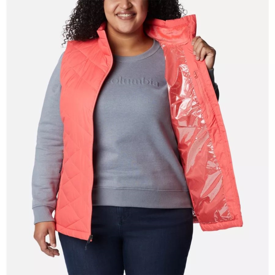 Blush Pink Women's Heavenly Vest Plus Size Columbia