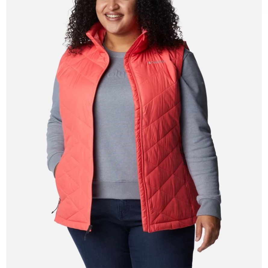 Blush Pink Women's Heavenly Vest Plus Size Columbia