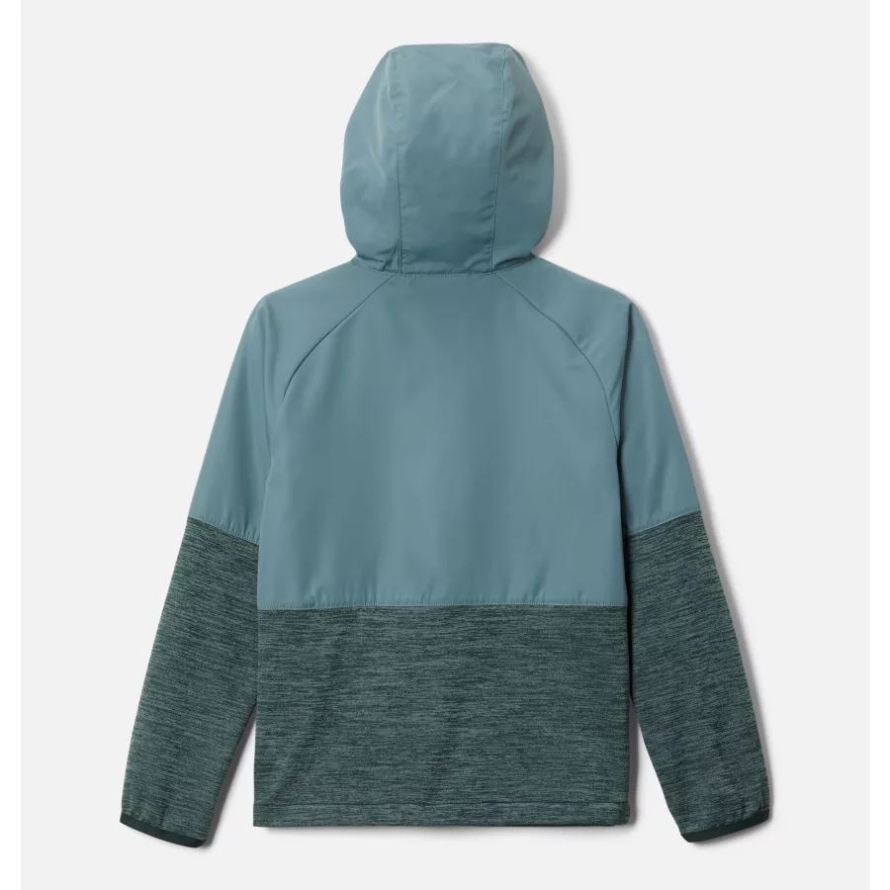 Boy's Out-Shield Dry Fleece Metal/Spruce Heather Columbia