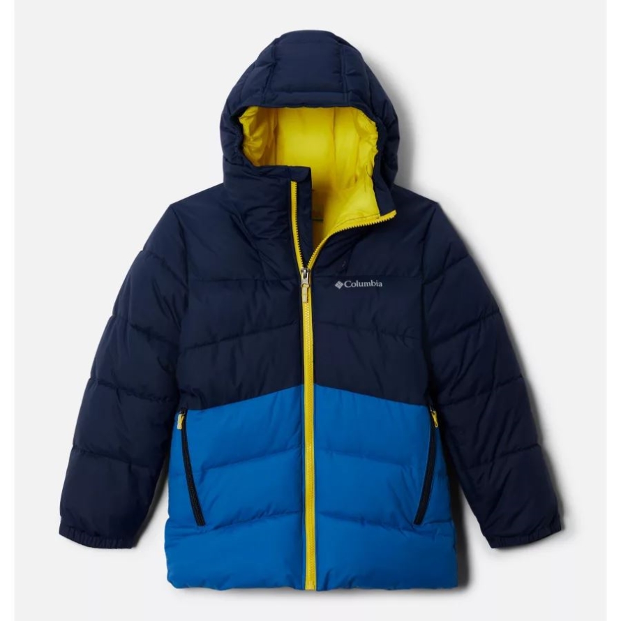 Boys' Arctic Blast Ski Jacket Columbia Collegiate Navy/Bright Indigo