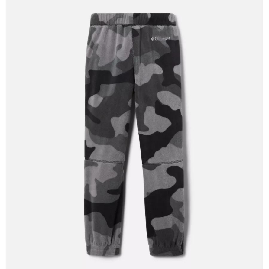 Boys' Glacial Fleece Joggers Black Mod Camo Columbia