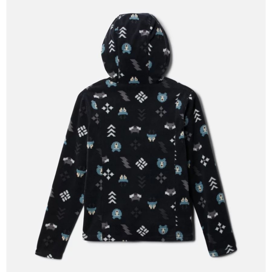 Boys' Glacial Hoodie Black Woodlands Columbia