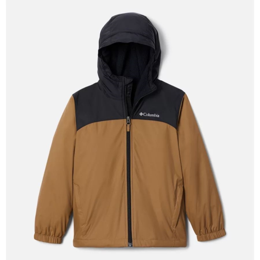 Boys' Glennaker Sherpa Lined Jacket Delta/Black Columbia