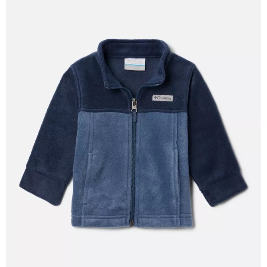 Boys' Infant Steens Mountain II Fleece Jacket Dark Mountain/Collegiate Navy Columbia