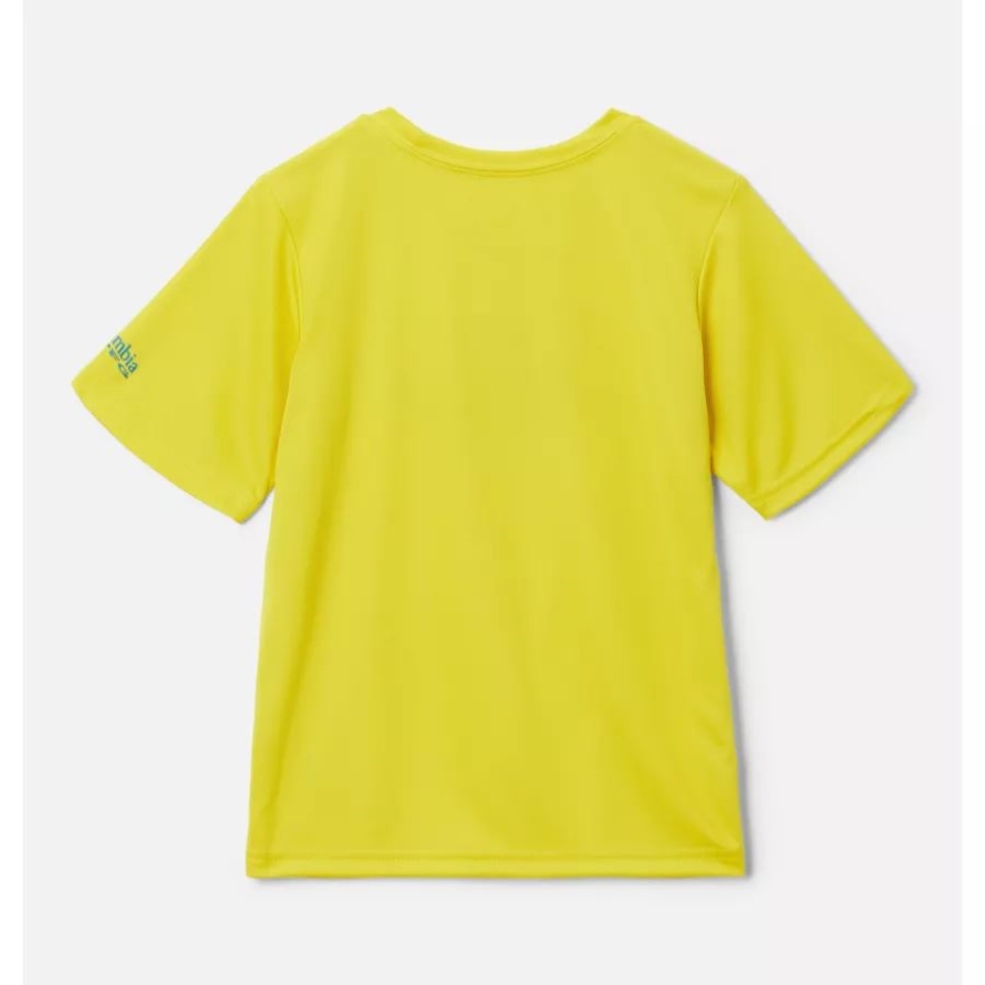 Boys' PFG Terminal Tackle LGF Short Sleeve Shirt Columbia Laser Lemon/Y LGF Bass Boat