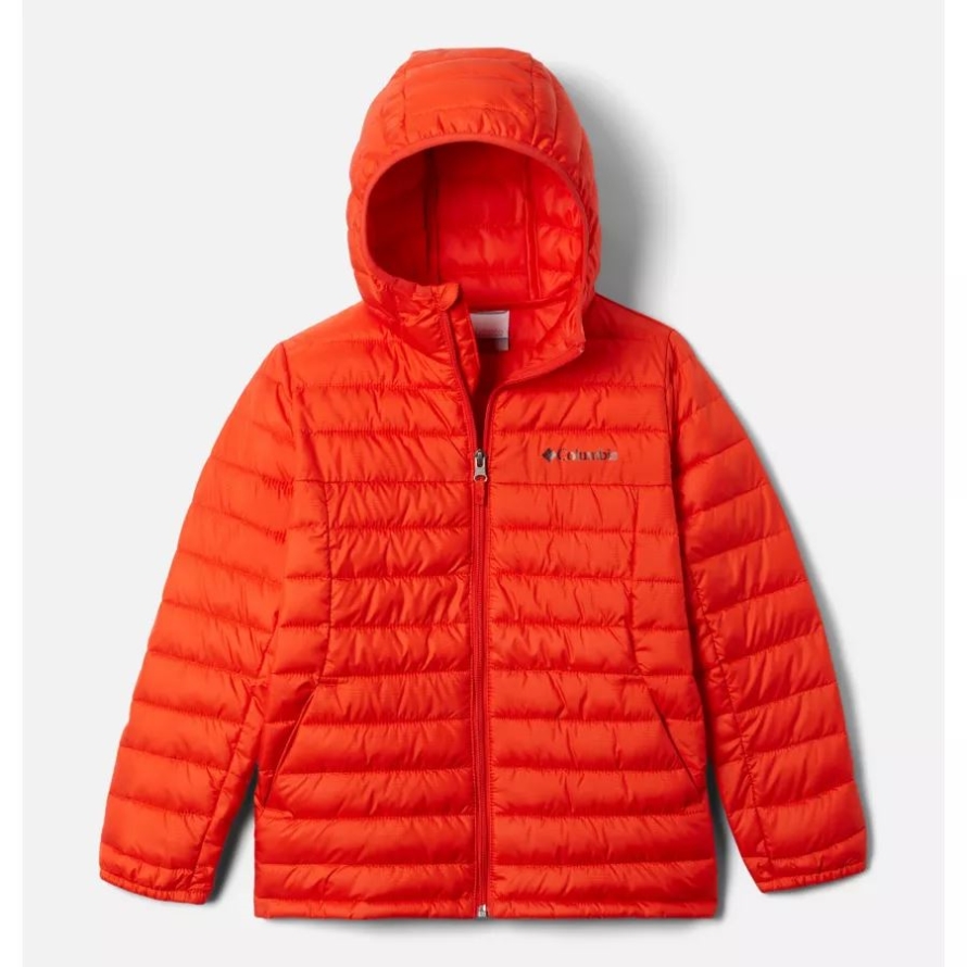 Boys' Silver Falls Hooded Jacket Columbia Spicy
