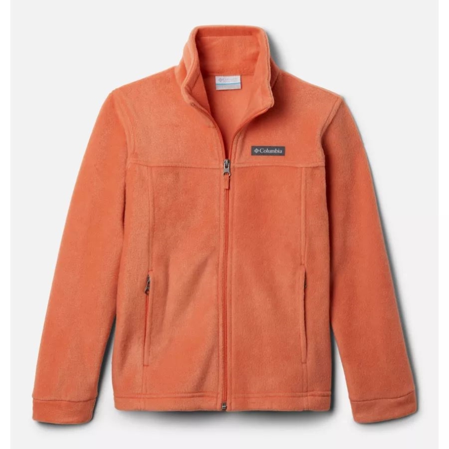 Boys' Steens Mountain II Fleece Jacket Columbia Desert Orange