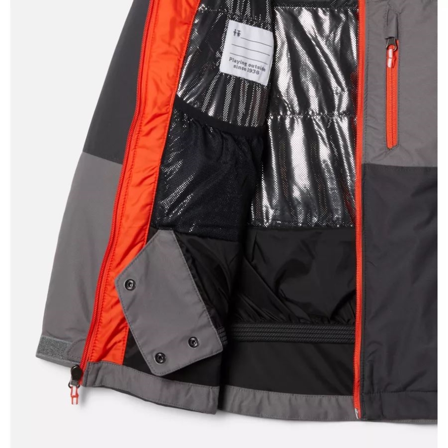 Boys' TimberturnerII Jacket Shark/City Grey Columbia