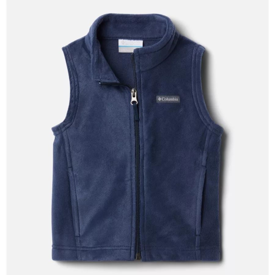 Boys' Toddler Steens Mountain Fleece Vest Columbia Collegiate Navy