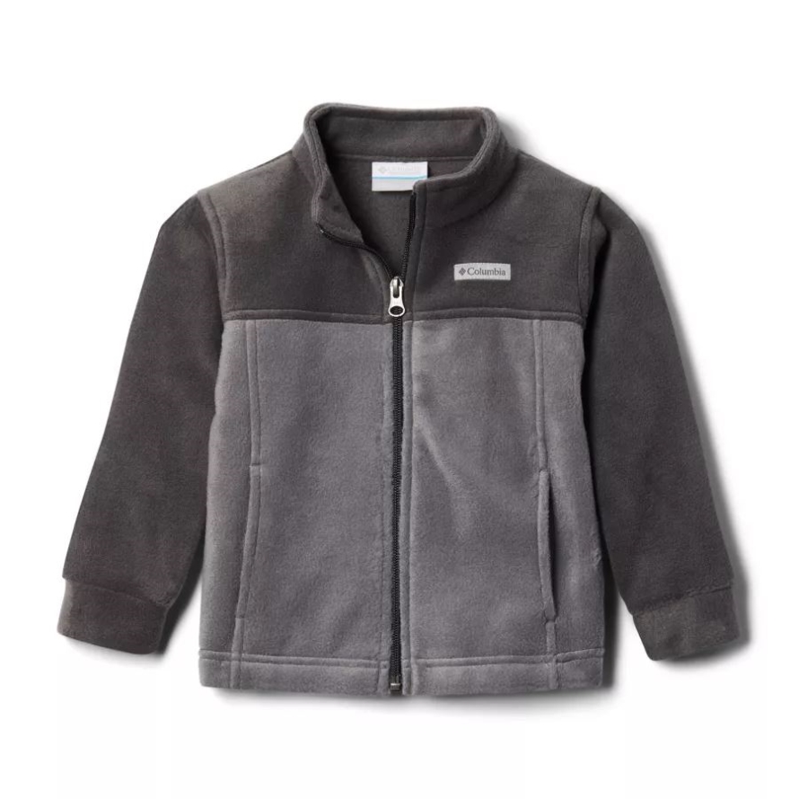 Boys' Toddler Steens Mountain II Fleece Jacket Columbia City Grey/Shark