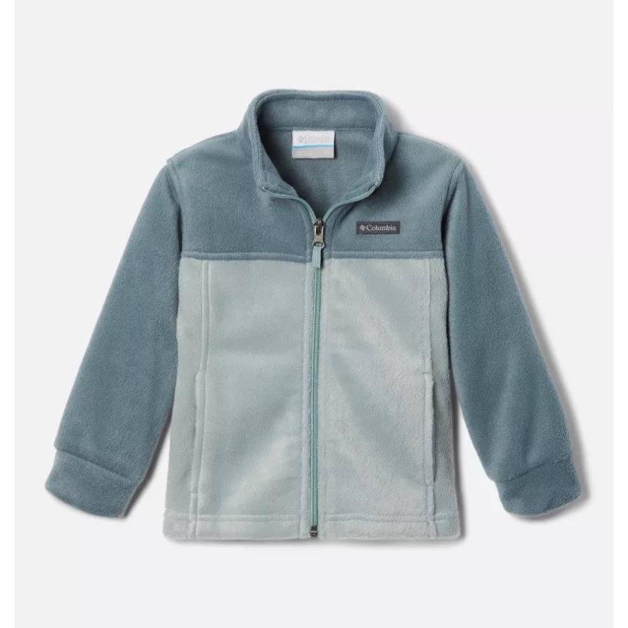 Boys' Toddler Steens Mountain II Fleece Jacket Metal/Niagara Columbia