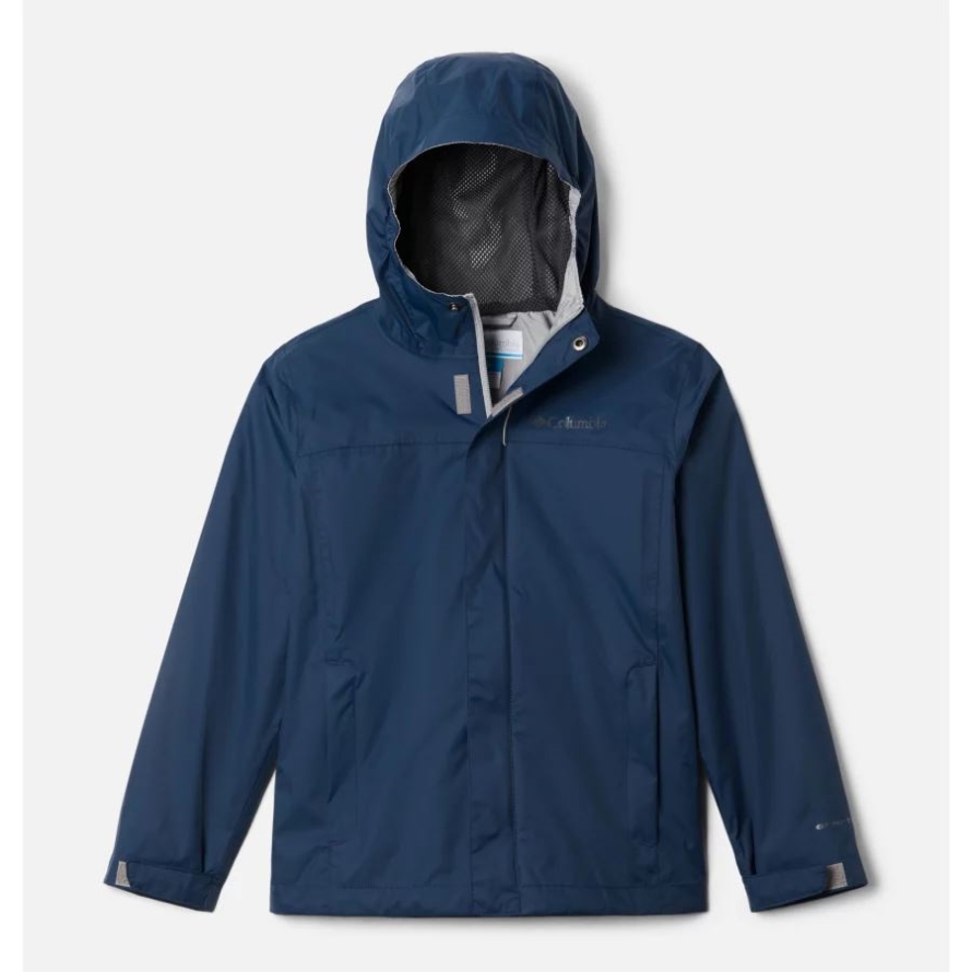 Boys' Watertight Jacket Columbia Collegiate Navy