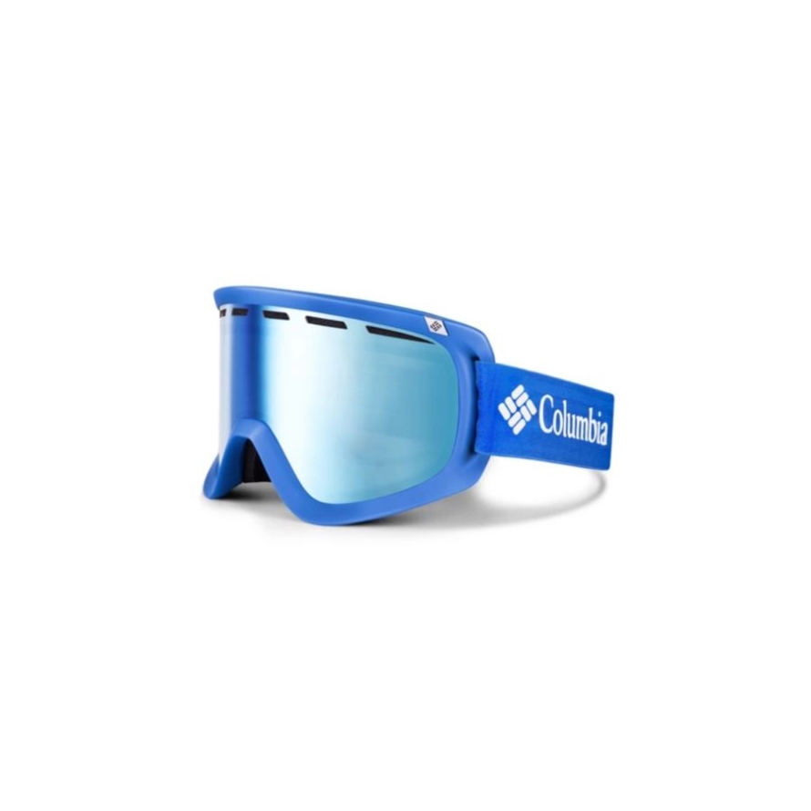 Bright Indigo/Blue Ion Whirlibird Ski Goggle Large Columbia