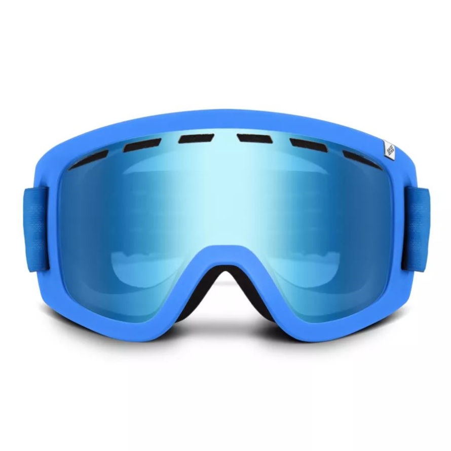 Bright Indigo/Blue Ion Whirlibird Ski Goggle Large Columbia