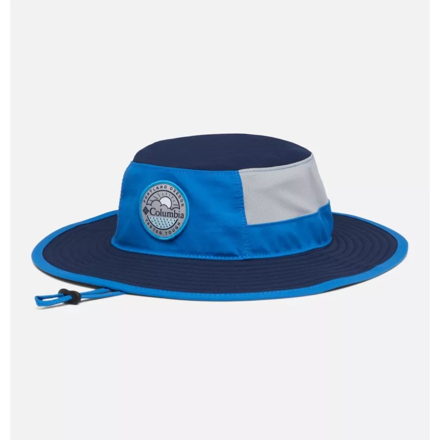 Bright Indigo/Collegiate Navy Kids' Bora Bora Booney Hat Columbia
