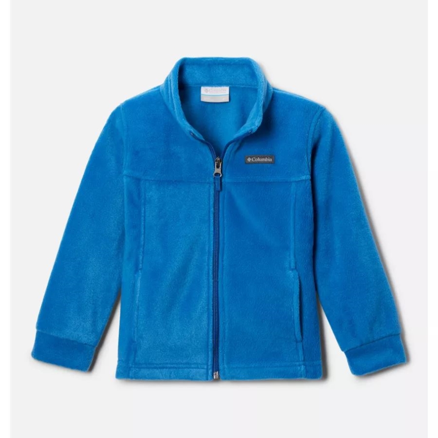 Bright Indigo Columbia Boys' Toddler Steens Mountain II Fleece Jacket
