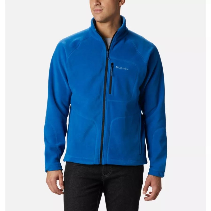 Bright Indigo Men's Fast Trek II Fleece Jacket Columbia