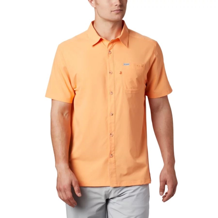 Bright Nectar Columbia Men's PFG Slack Tide Camp Shirt