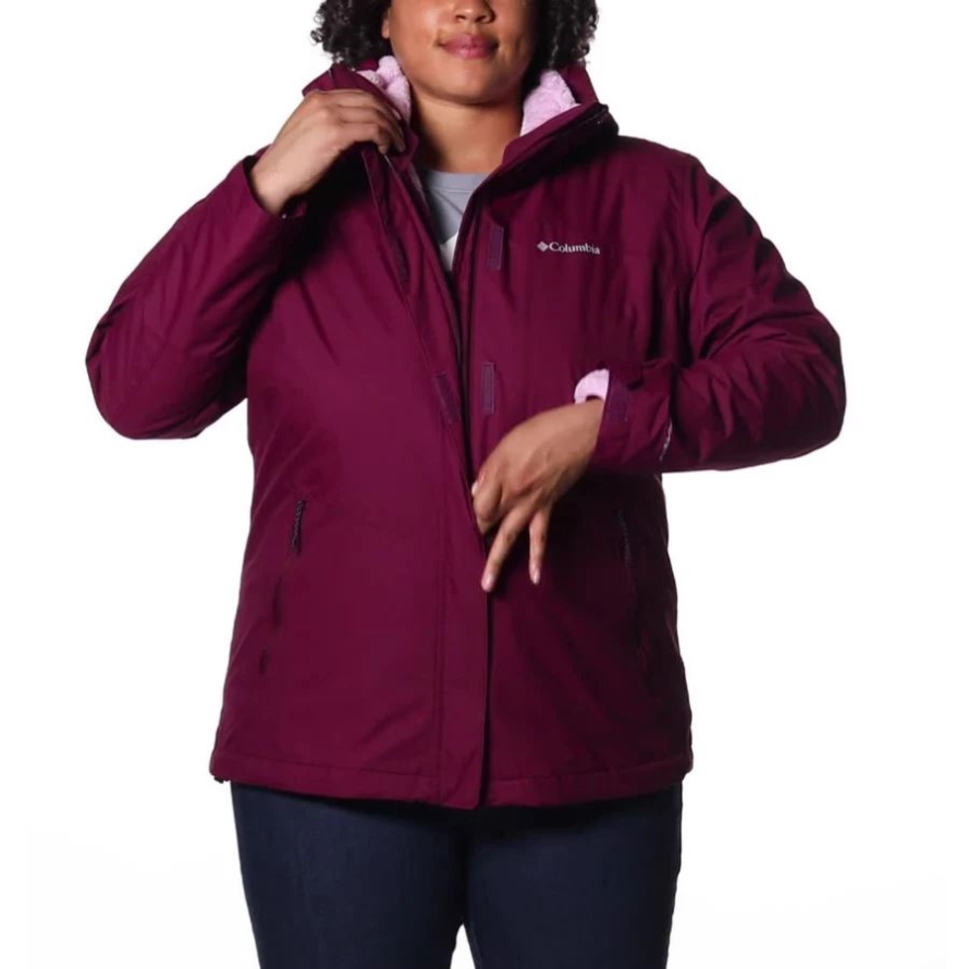 Bugaboo II Fleece Interchange Jacket Plus Size Marionberry Columbia