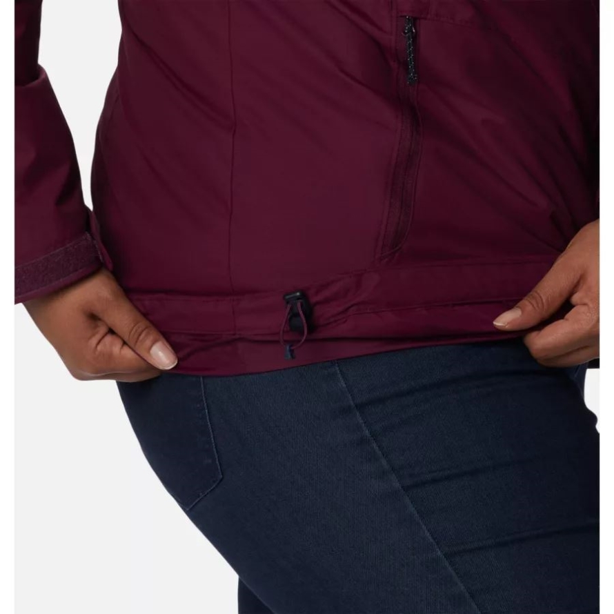 Bugaboo II Fleece Interchange Jacket Plus Size Marionberry Columbia