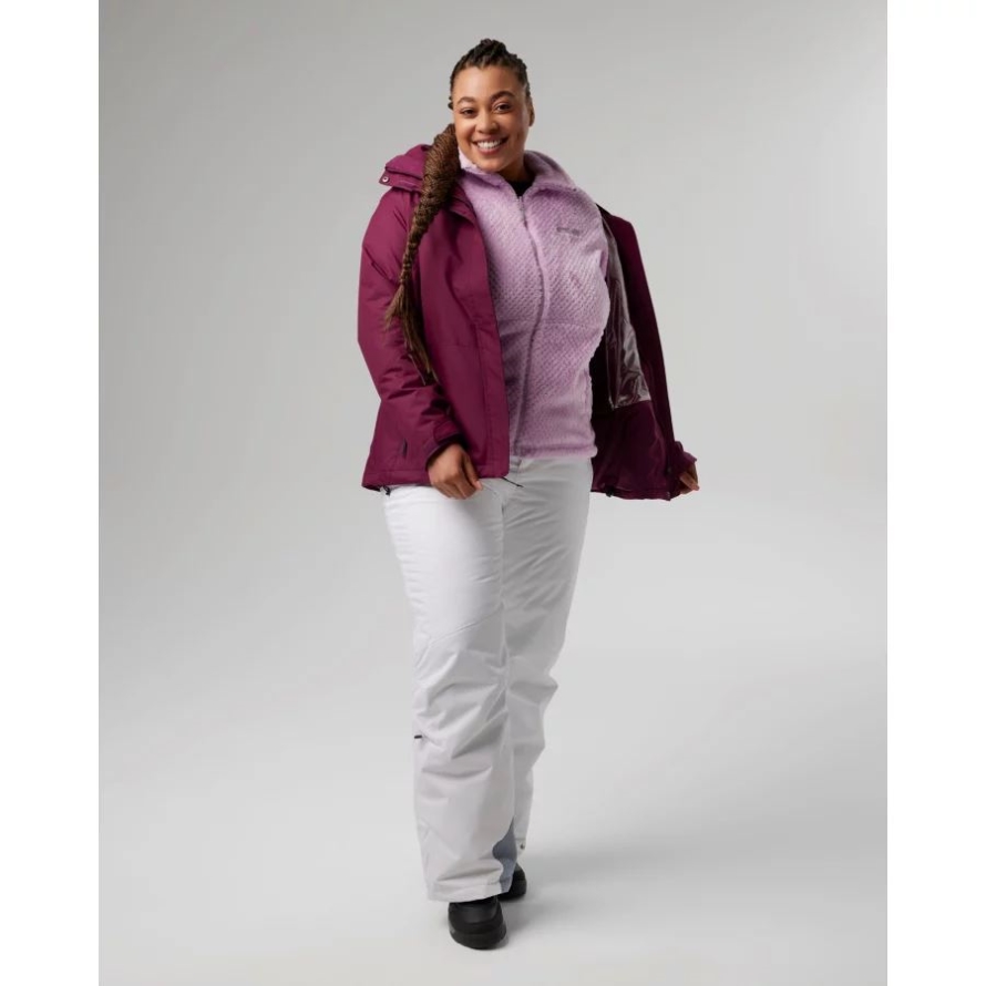 Bugaboo II Fleece Interchange Jacket Plus Size Marionberry Columbia