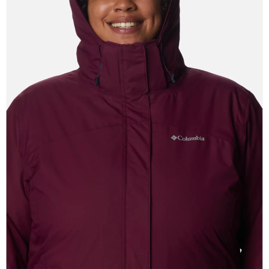 Bugaboo II Fleece Interchange Jacket Plus Size Marionberry Columbia