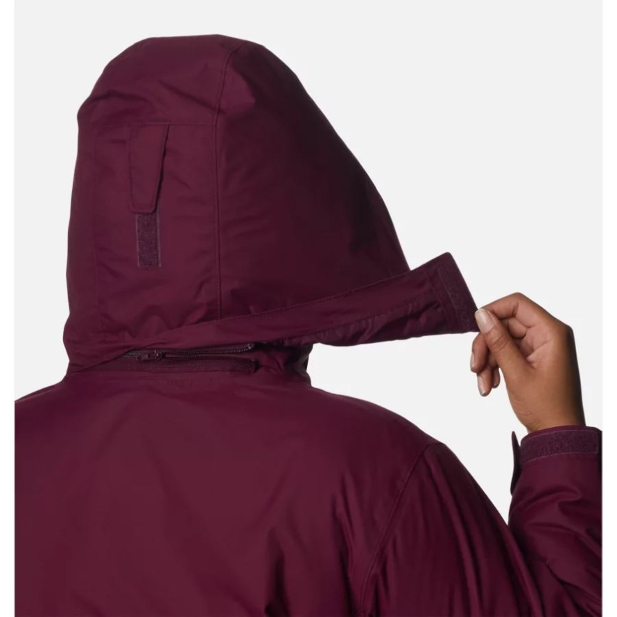 Bugaboo II Fleece Interchange Jacket Plus Size Marionberry Columbia