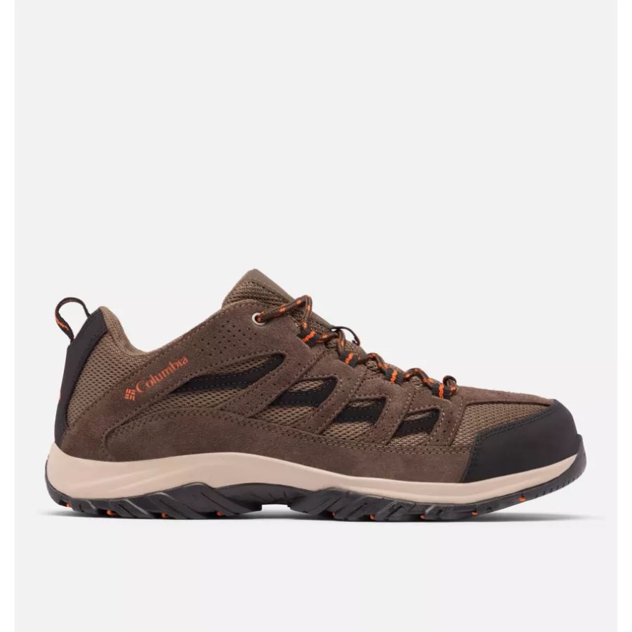 Camo Brown/Heatwave Men's Crestwood Hiking Shoe Columbia