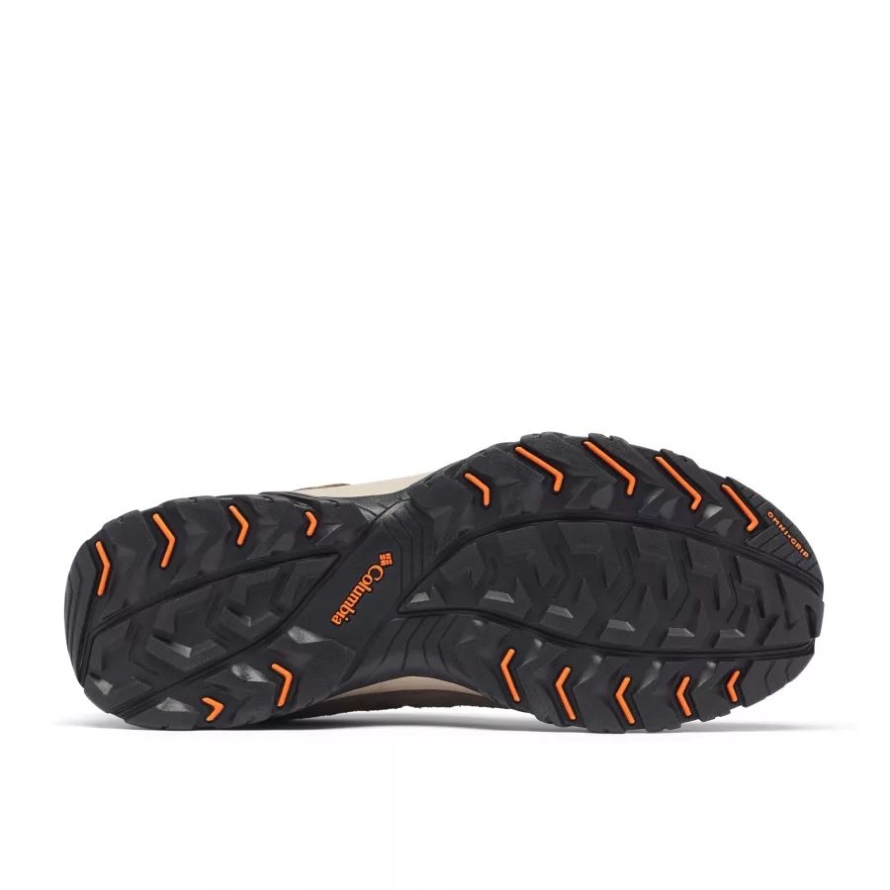 Camo Brown/Heatwave Men's Crestwood Hiking Shoe Wide Columbia