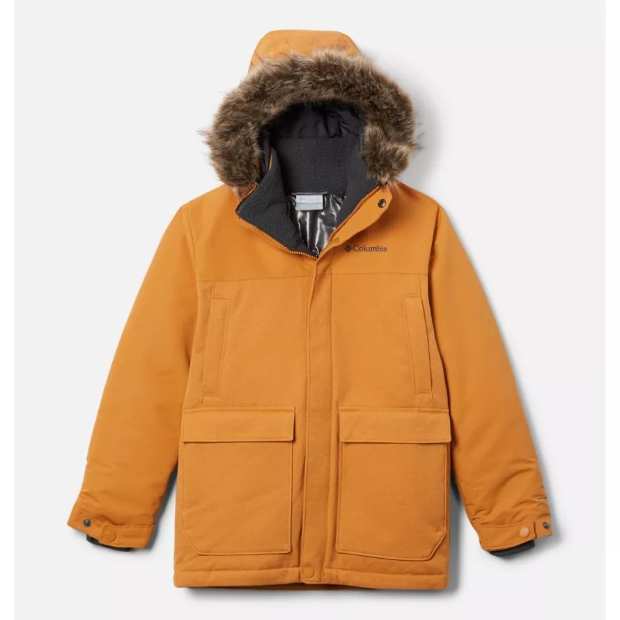 Canyon Sun Boys' Boundary Bay Down Parka Columbia