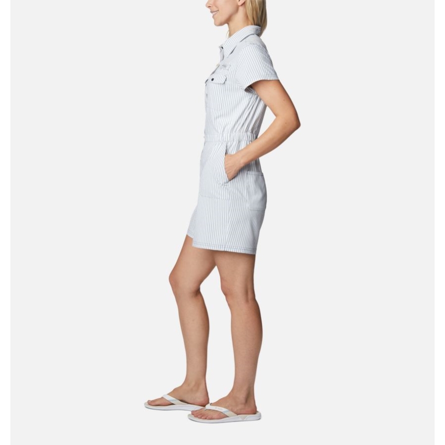 Carbon Women's PFG Sun Drifter Woven Romper Columbia