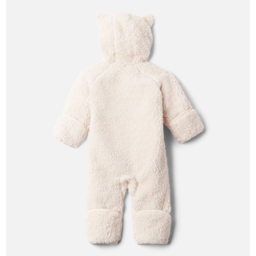 Chalk Columbia Brand Infant Foxy Baby Sherpa Bunting