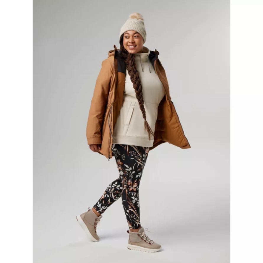 Chalk Columbia Winter Blur Pom Pom Beanie